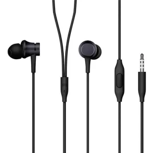 Слушалки с микрофон Xiaomi In-Ear Earphone, Jack 3.5 mm, Черен