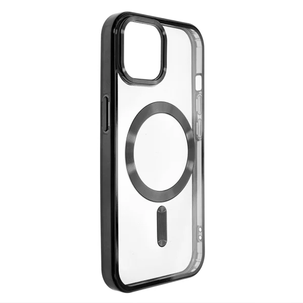 Silicone case SWISSTEN Jelly for iPhone 15, Black 2