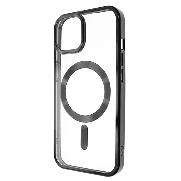 Silicone case SWISSTEN Jelly for iPhone 15, Black 3
