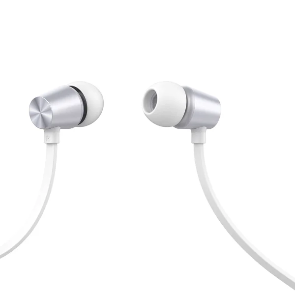 Earphones with Microphone SWISSTEN Dynamic YS500, Jack 3.5mm, Silver 3