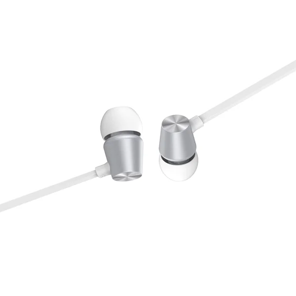 Earphones with Microphone SWISSTEN Dynamic YS500, Jack 3.5mm, Silver 2