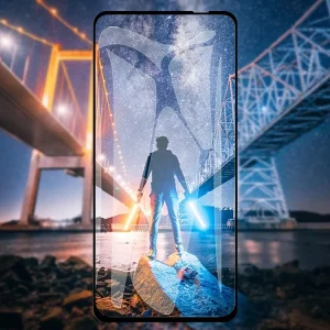 Стъклен Протектор Full Glue 5D за Huawei P40 Lite, Черен 5