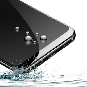 Стъклен Протектор Full Glue 5D за Huawei P40 Lite E, Черен 4