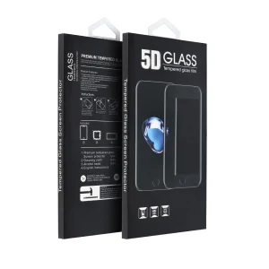 5D Full Glue Tempered Glass Protector for iPhone 15 Plus, Black 3