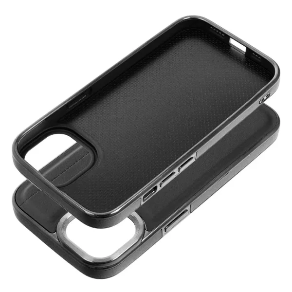 Shockproof case MILANO for iPhone 15, Black 3