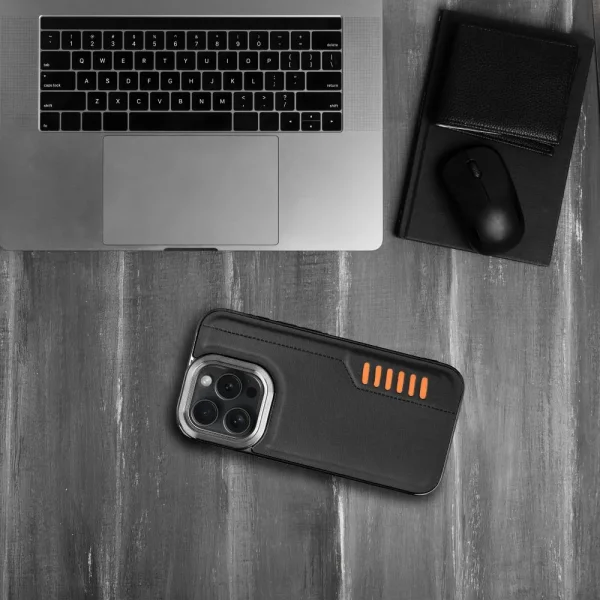 Shockproof case MILANO for iPhone 15 Pro, Black 5