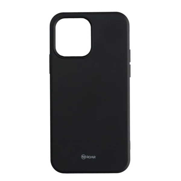 Silicone Case Roar Colorful for iPhone 15 Pro, Black 1