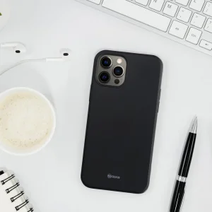 Silicone Case Roar Colorful for iPhone 15 Pro, Black 3