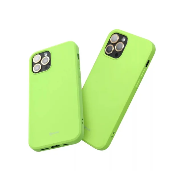 Roar Colorful silicone case for iPhone 15 Pro, Lime 2
