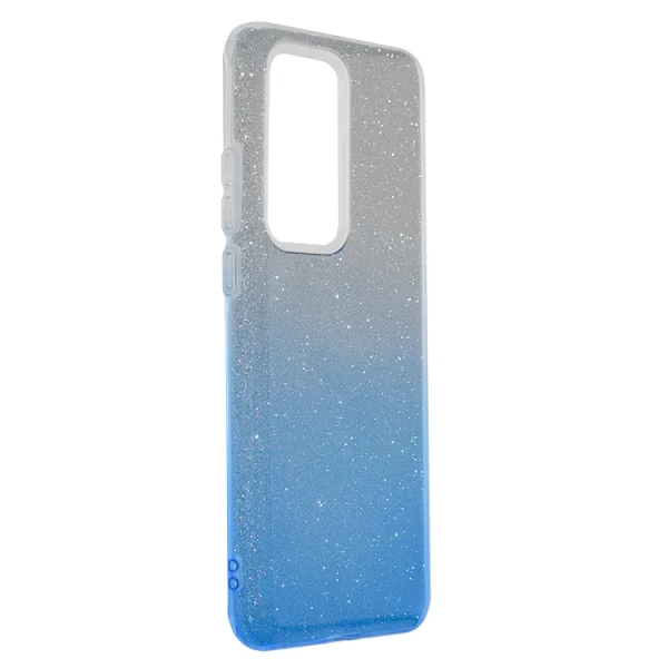 Силиконов Гръб BLING за Huawei P40 Pro, Син 2