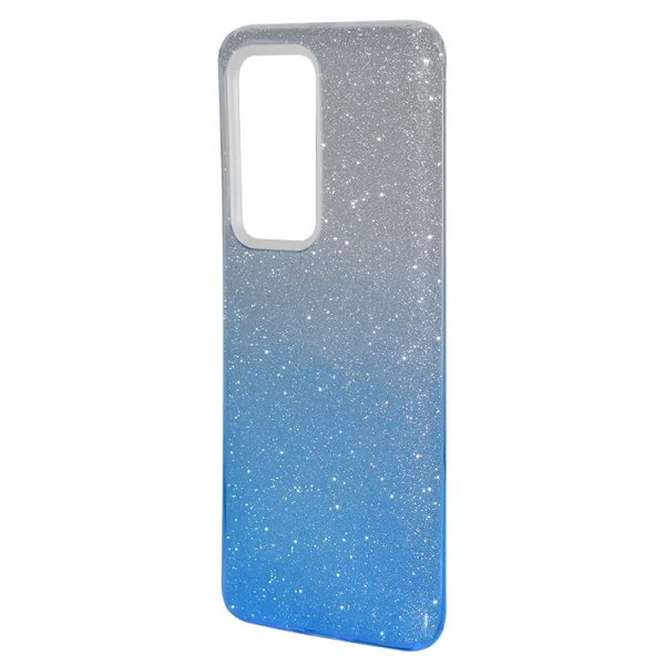 Силиконов Гръб BLING за Huawei P40 Pro, Син 3