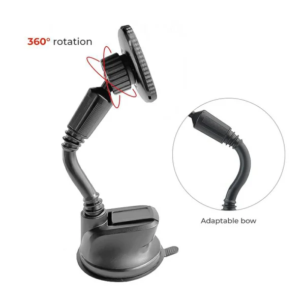 Magnetic Car Mount US ABH-072 Super Strong, Black 4