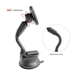 Magnetic Car Mount US ABH-072 Super Strong, Black 4