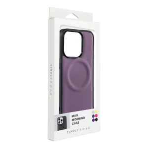 Удароустойчив калъф Roar Morning за iPhone 15, Лилав 4