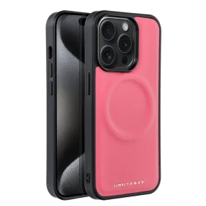 Удароустойчив калъф Roar Morning за iPhone 15 Pro, Розов