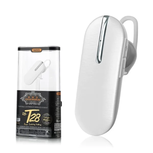 Bluetooth headset REMAX RB-T28, White 1