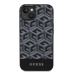 GUESS Case, PU G Cube MagSafe for iPhone 14, GUHMP14SHGCFSEK, Black 3