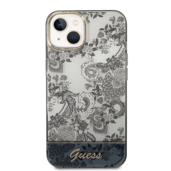 Калъф GUESS, Toile De Jouy за iPhone 14 Plus, GUHCP14MHGPLHG, Сив 3