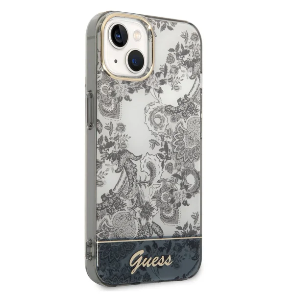 Калъф GUESS, Toile De Jouy за iPhone 14 Plus, GUHCP14MHGPLHG, Сив 2