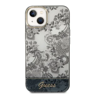Калъф GUESS, Toile De Jouy за iPhone 14 Plus, GUHCP14MHGPLHG, Сив 3