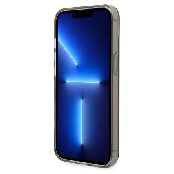 Калъф Karl Lagerfeld, Monogram Vertical Stripe за iPhone 14 Plus, KLHCP14MHKLSPCK, Черен 5
