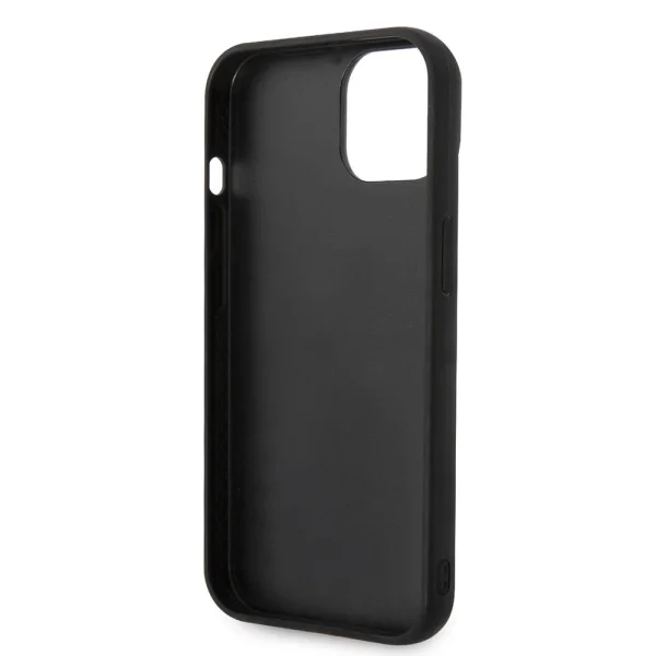 Калъф Karl Lagerfeld, Quilted Puffy Ikonik Logo за iPhone 14 Plus, KLHCP14MPSQPK, Черен 4