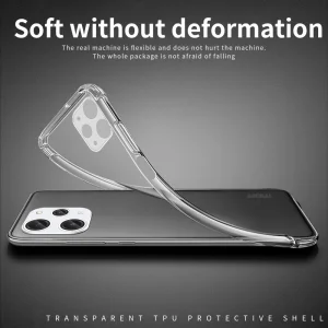 MOFI silicone case for Xiaomi Redmi 12, Transparent 3