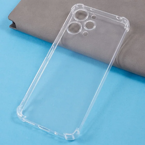 Силиконов калъф Drop-resistant за Xiaomi Redmi 12, Прозрачен 2