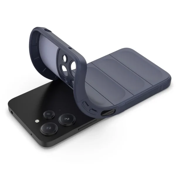 Силиконов калъф Wear-resistant за Xiaomi Redmi 12 4G, Тъмно син 3
