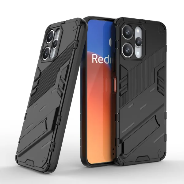 Удароустойчив калъф Shockproof за Xiaomi Redmi 12, Черен 5