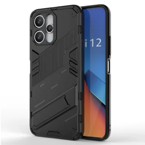 Удароустойчив калъф Shockproof за Xiaomi Redmi 12, Черен