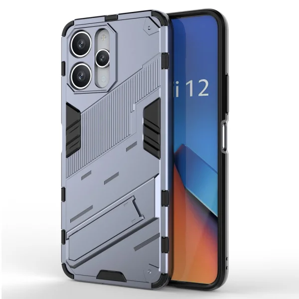 Удароустойчив калъф Shockproof за Xiaomi Redmi 12 4G, Сив 1