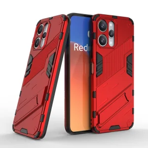 Shockproof Case Shockproof for Xiaomi Redmi 12, Red 3
