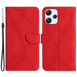 Калъф тефтер Wallet за Xiaomi Redmi 12 4G, Червен