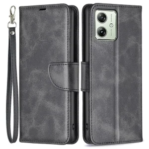 Калъф тефтер Wallet за Motorola Moto G54 5G, Черен