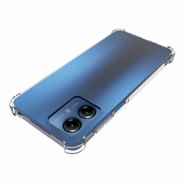 Силиконов калъф Anti Shock за Motorola Moto G14 4G, Прозрачен 4