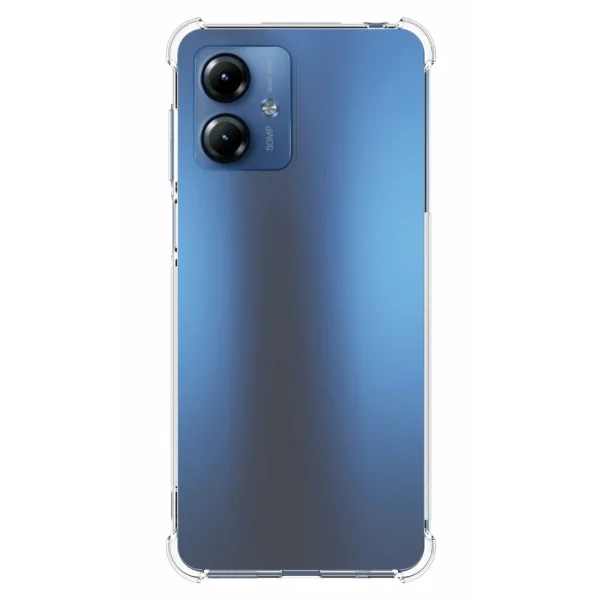 Силиконов калъф Anti Shock за Motorola Moto G14 4G, Прозрачен 2