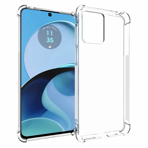 Силиконов калъф Anti Shock за Motorola Moto G14 4G, Прозрачен 1