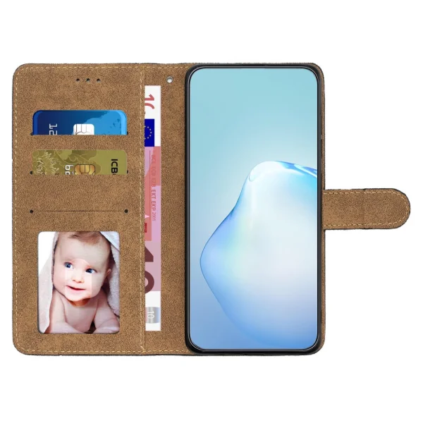 Калъф тефтер Wallet за Motorola Moto G14 4G, Червен 3