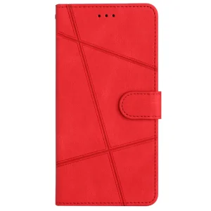 Калъф тефтер Wallet за Motorola Moto G14 4G, Червен 5