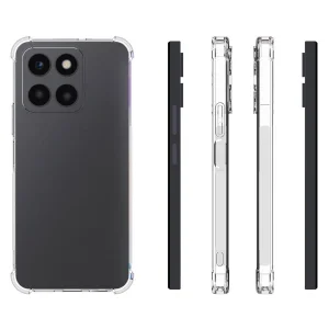 Anti Shock Silicone Case for Huawei Honor X6a, Transparent 5