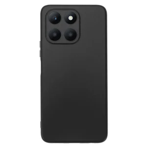 Силиконов калъф Matte за Huawei Honor X6a 4G, Черен