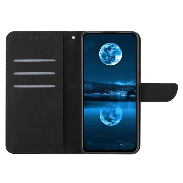 Калъф тефтер Wallet за Huawei Honor X6a, Черен 2