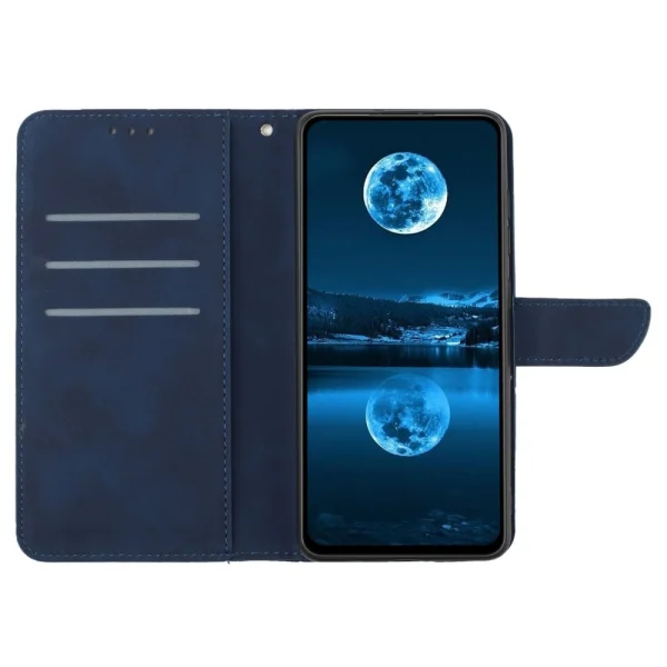 Калъф тефтер Wallet за Huawei Honor X6a, Син 2