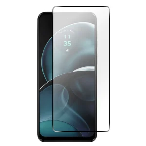 Стъклен Протектор RURIHAI Full за Motorola Moto G14 4G / G54 5G, Черен
