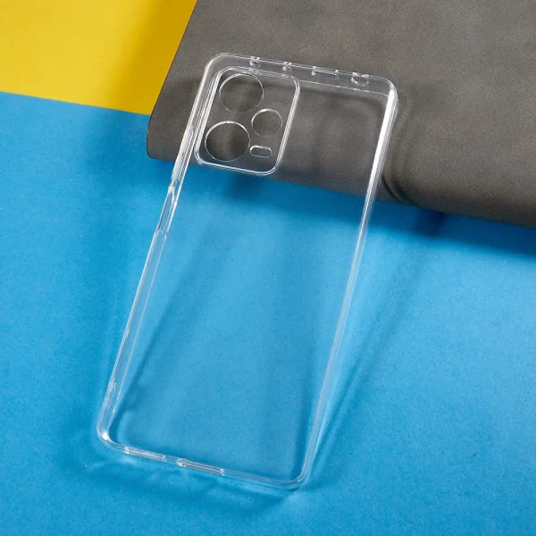 Silicone Case for Xiaomi Redmi Note 12 Pro Plus 5G, 2mm, Transparent 2