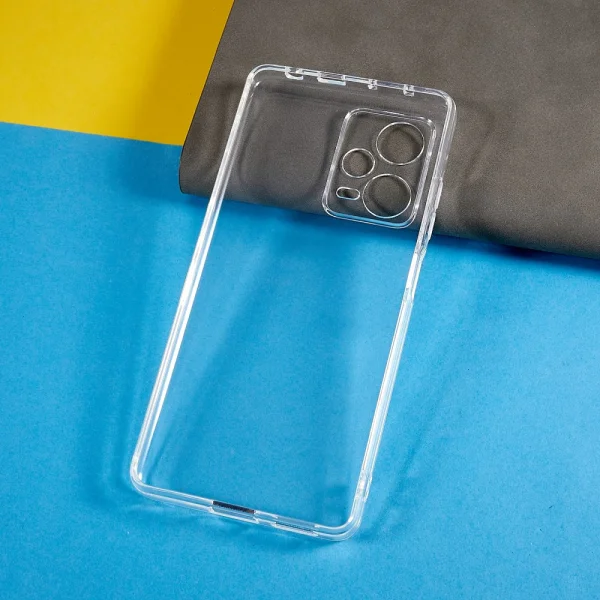 Silicone Case for Xiaomi Redmi Note 12 Pro Plus 5G, 2mm, Transparent 4