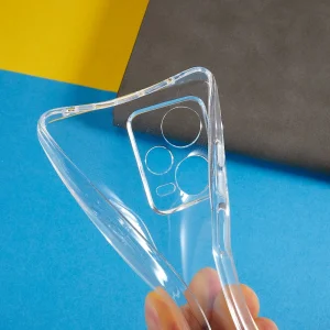 Silicone Case for Xiaomi Redmi Note 12 Pro Plus 5G, 2mm, Transparent 5