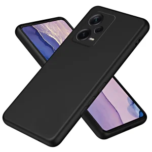 Силиконов калъф LUX за Xiaomi Redmi Note 12 Pro Plus 5G, Черен