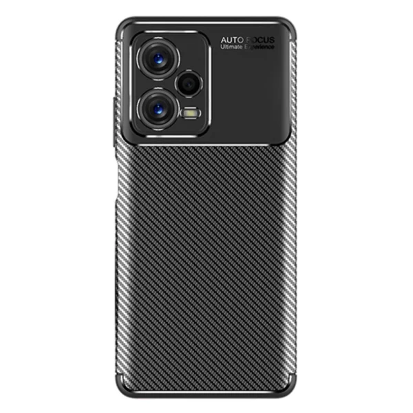Силиконов Калъф Carbon за Xiaomi Redmi Note 12 Pro Plus 5G, Черен 1